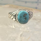 Navajo Ring Turquoise size 10.75 sterling silver women girls