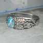 Black Hills Gold opal ring wedding band size 11 sterling silver women men