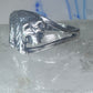 Bear ring vintage band sterling silver size 7.50 women girl