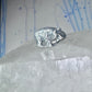 Bear ring vintage band sterling silver size 7.50 women girl