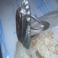 Fire Agate ring Navajo sterling silver  beaded design size 5 women girls