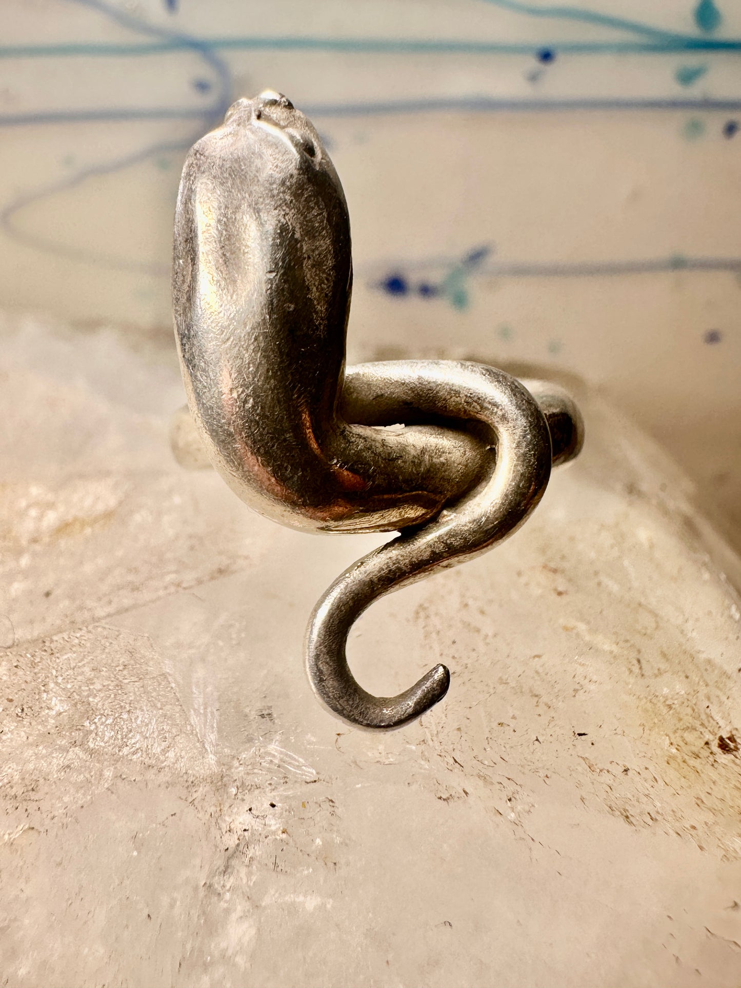 Snake ring James Yesberger size 6.50 sterling silver women