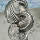 Vintage Sterling Silver Native American Leaf Statement Ring Curved Feathers Size 6 925