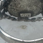 Vintage Sterling Silver Cherub Angel Cameo Ring Rope Trim Statement Size 4.75 925