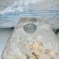 Vintage Sterling Silver Cherub Angel Cameo Ring Rope Trim Statement Size 4.75 925