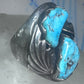 Navajo turquoise ring Heavy band sterling silver size 9 women men