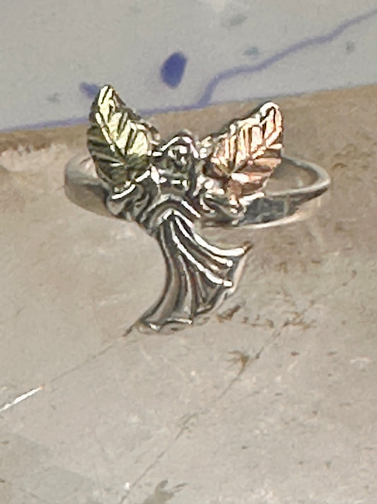 Angel ring Black Hills Gold Pinky Size size 5.7 sterling silver women girls