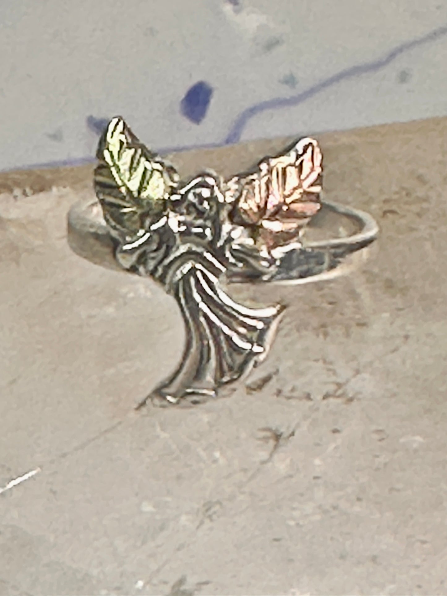 Angel ring Black Hills Gold Pinky Size size 5.7 sterling silver women girls