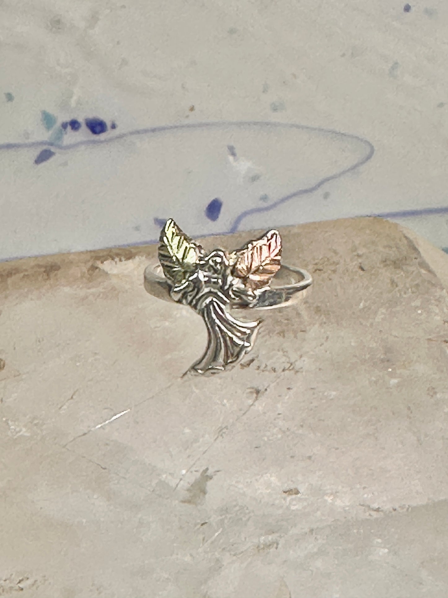 Angel ring Black Hills Gold Pinky Size size 5.7 sterling silver women girls