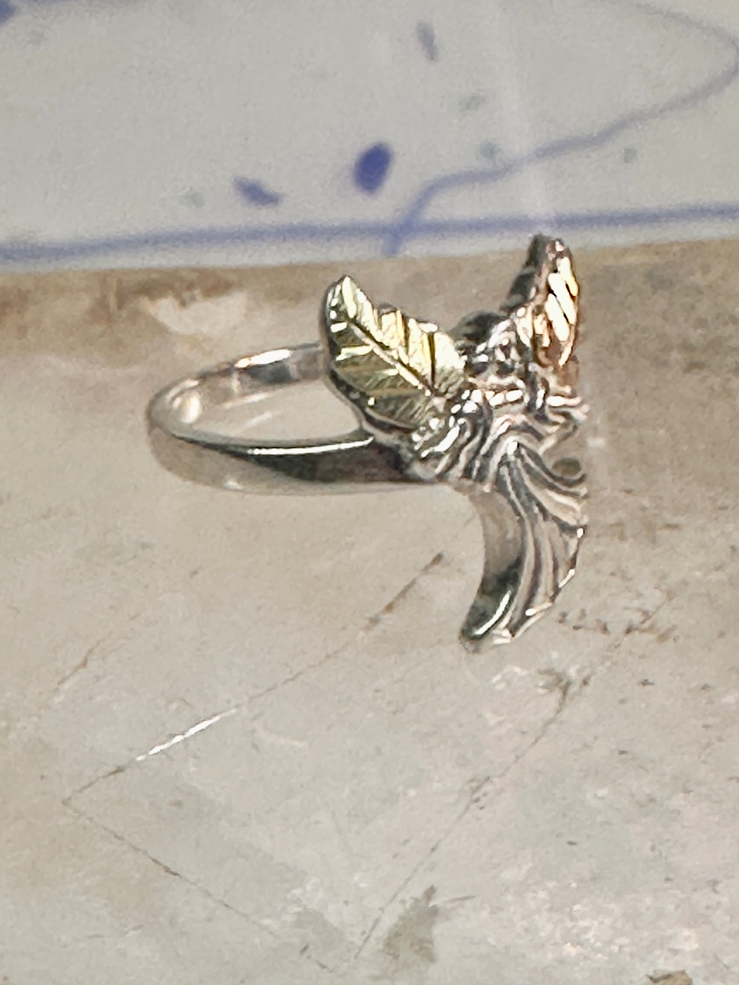 Angel ring Black Hills Gold Pinky Size size 5.7 sterling silver women girls