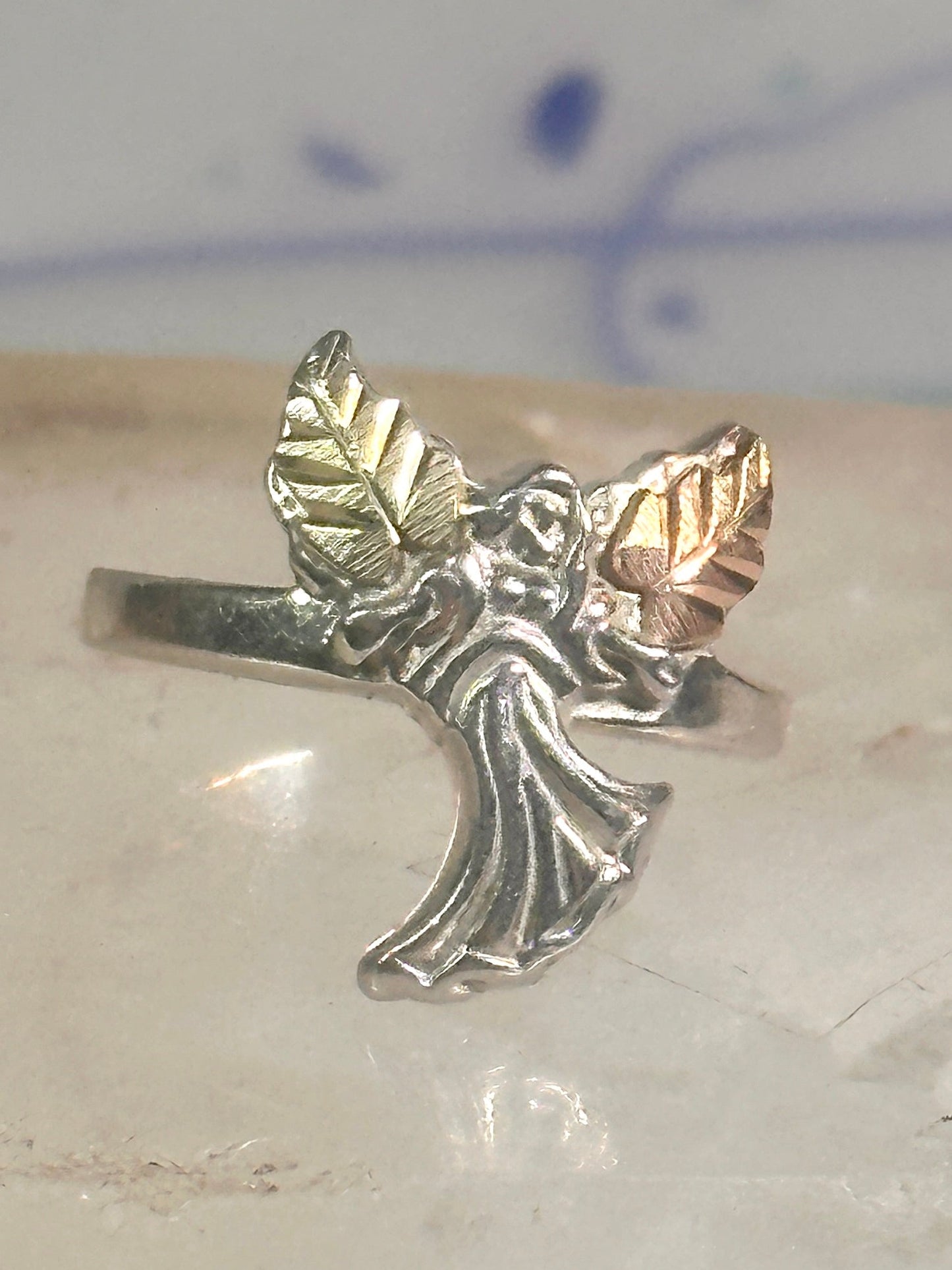 Angel ring Black Hills Gold Pinky Size size 5.7 sterling silver women girls