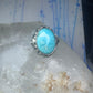 Art Deco Edwardian tiger ring Amazonite floral flowers sterling silver size 3 women girls
