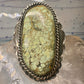 Turquoise ring snakes Navajo sterling silver size 9 women&nbsp;