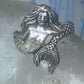 Mermaid ring figurative sterling silver size 5.75 women girls