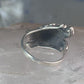 Turtle ring tortoise band size 5.25 sterling silver women girls