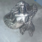 Mermaid ring figurative sterling silver size 5.75 women girls