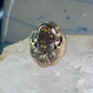 Navajo ring fire agate Heavy size 9.75 sterling silver women men