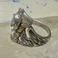 Triton ring biker band sterling silver Sea God Triton merman,the son of sea god Poseidon Amphitrite.