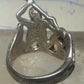 Triton ring biker band sterling silver Sea God Triton merman,the son of sea god Poseidon Amphitrite.