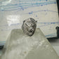 Lion ring biker band size 10.2 sterling silver women men