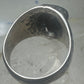 Eagle ring biker band size 12 sterling silver women men