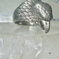 Eagle ring biker band size 12 sterling silver women men