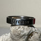 Dream ring word band size 6.50 sterling silver women