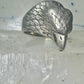Eagle ring biker band size 12 sterling silver women men