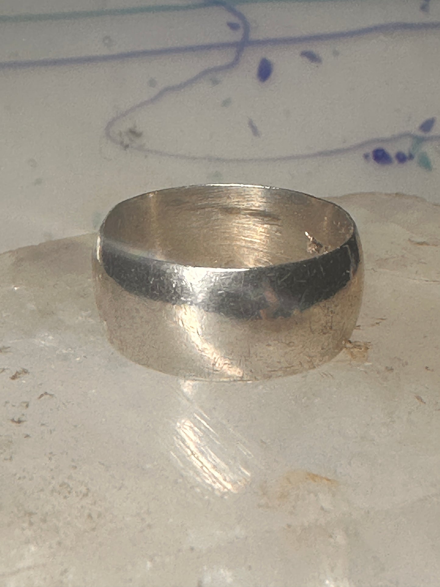 Wedding ring Bell Co band wedding band size 9.75 sterling silver women men&nbsp;