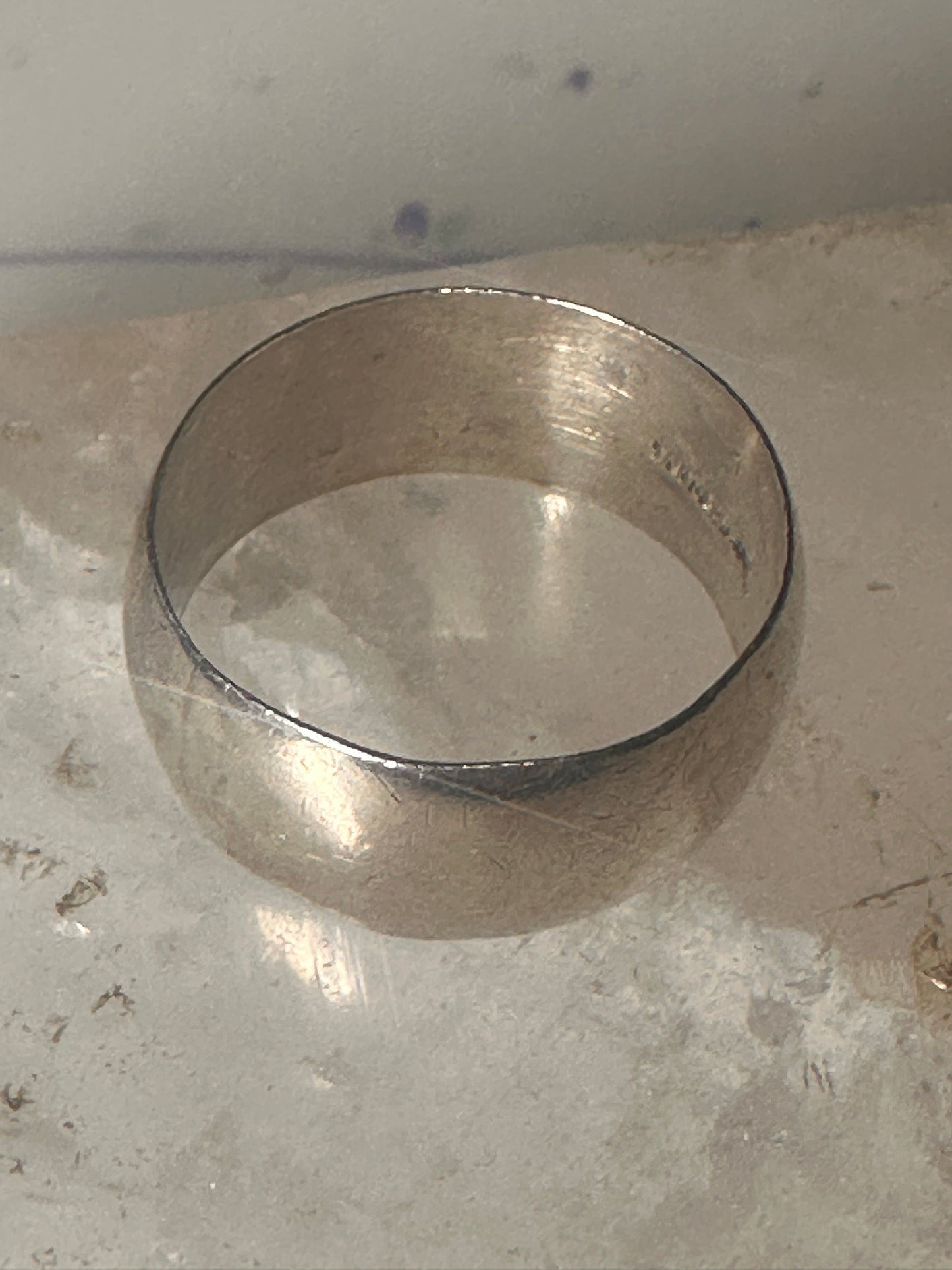 Wedding ring Bell Co band wedding band size 9.75 sterling silver women men&nbsp;