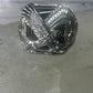 Eagle ring Black Hills Gold onyx band sterling silver women men