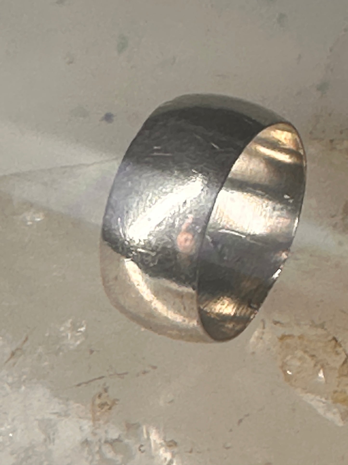 Wedding ring Bell Co band wedding band size 9.75 sterling silver women men&nbsp;