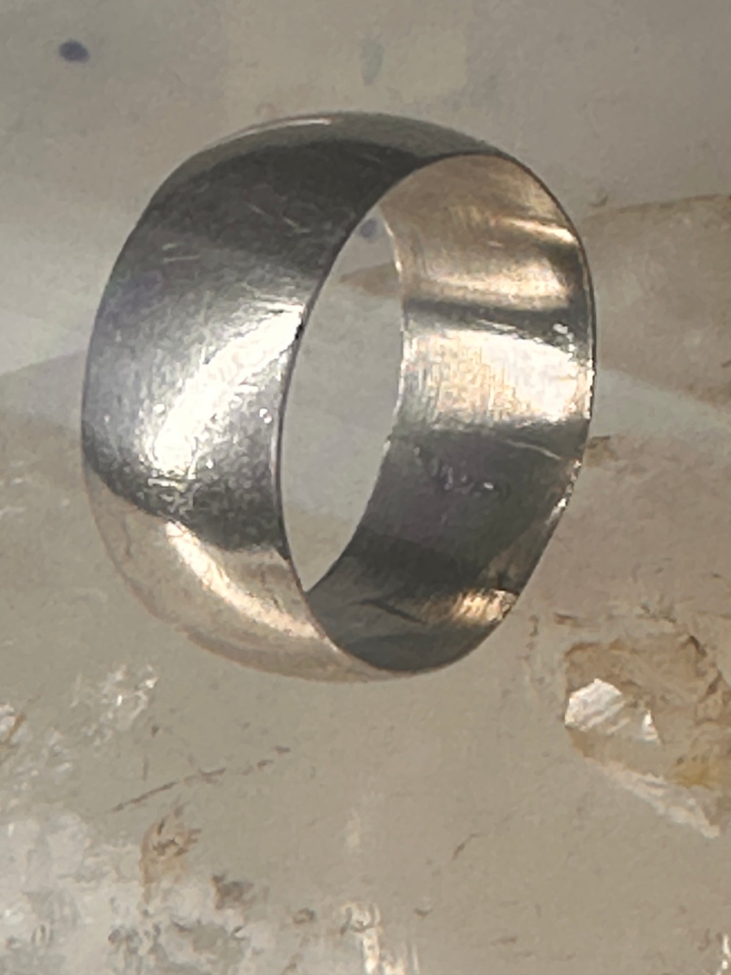 Wedding ring Bell Co band wedding band size 9.75 sterling silver women men&nbsp;