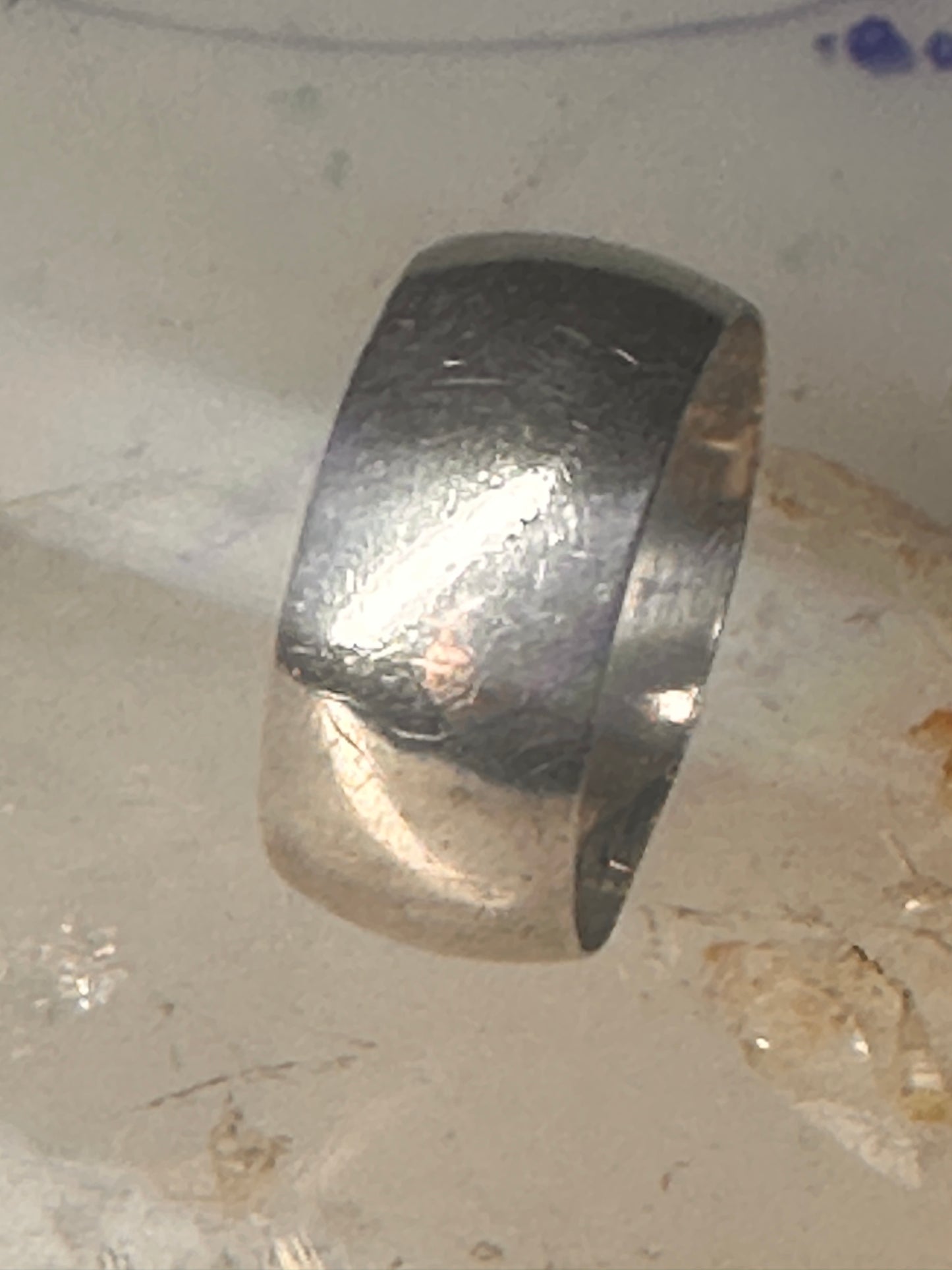 Wedding ring Bell Co band wedding band size 9.75 sterling silver women men&nbsp;