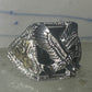 Eagle ring Black Hills Gold onyx band sterling silver women men