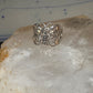 Butterfly ring Black Hills Gold band leaves Size 7.75 sterling silver&nbsp;