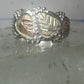 Black Hills Gold ring  size 8.50 floral wedding band sterling silver women men