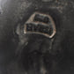 Face ring Classical Renaissance band Size 7.75 sterling silver signed Italy