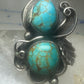 Navajo ring long turquoise size 5 sterling silver women girls