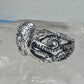 Octopus ring ocean band size 6.75 sterling silver women girls
