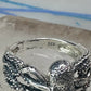 Octopus ring ocean band size 6.75 sterling silver women girls