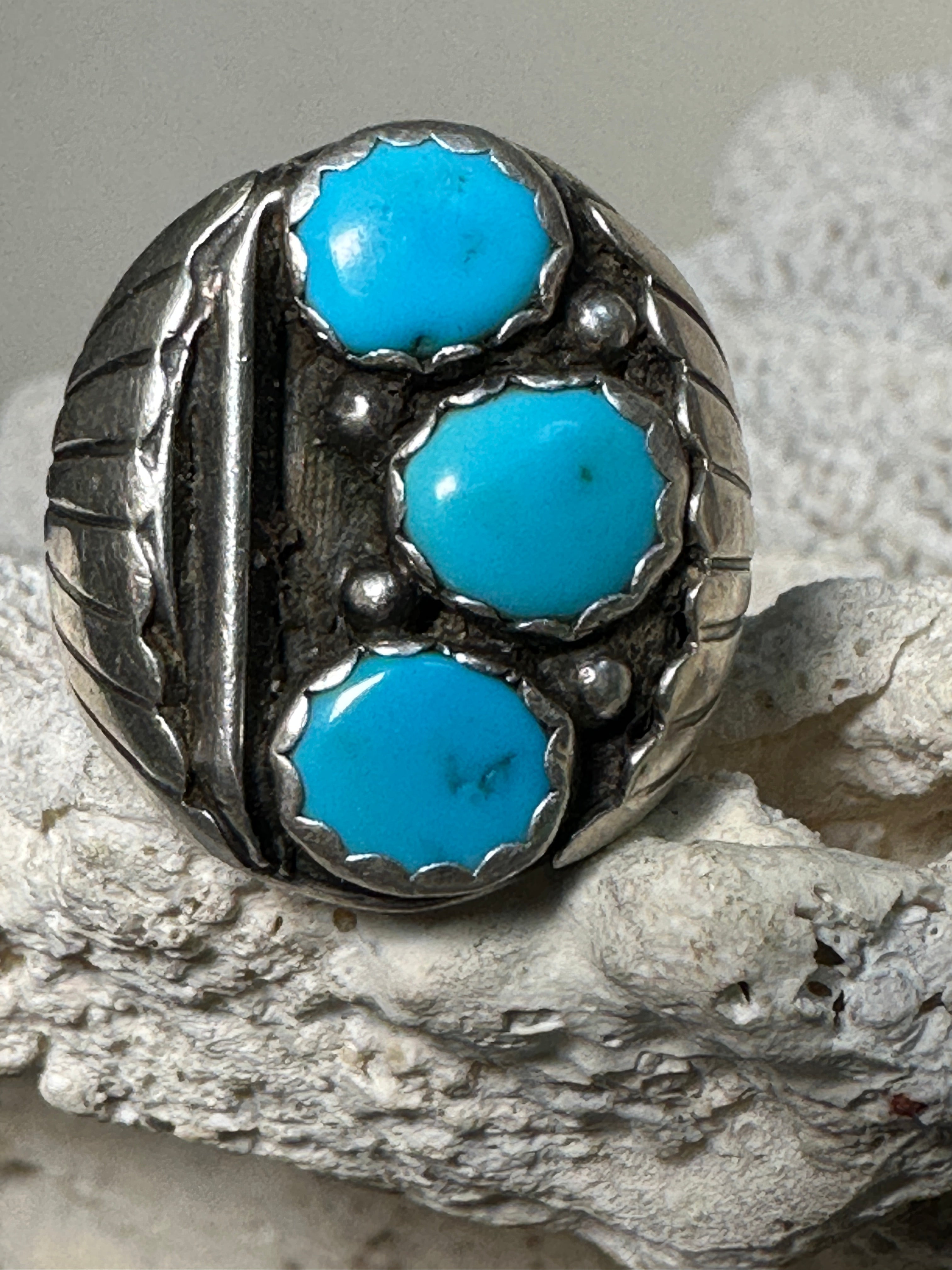 Mens navajo turquoise on sale rings