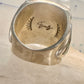 Fernando Benally ring size 8.25 Navajo sterling silver women men