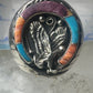 Navajo ring Horseshoe eagle turquoise spiny oyster size 11 sterling silver men