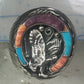 Navajo ring Horseshoe eagle turquoise spiny oyster size 11 sterling silver men