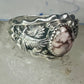 Navajo Eagle ring wildhorse turquoise size 14.50 sterling silver men