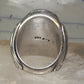 Navajo ring by Adam Fiero Azurite ring Heavy Band Size 7 sterling silver women men