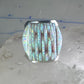 Southwest ring Lab Opal Cobblestone band size 10.75 sterling silver women men