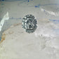 Horse ring Heavy Biker Horseshoe Cowgirl band size 5 sterling silver women
