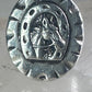 Horse ring Heavy Biker Horseshoe Cowgirl band size 5 sterling silver women